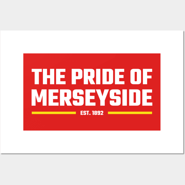 The Pride of Merseyside Wall Art by Footscore